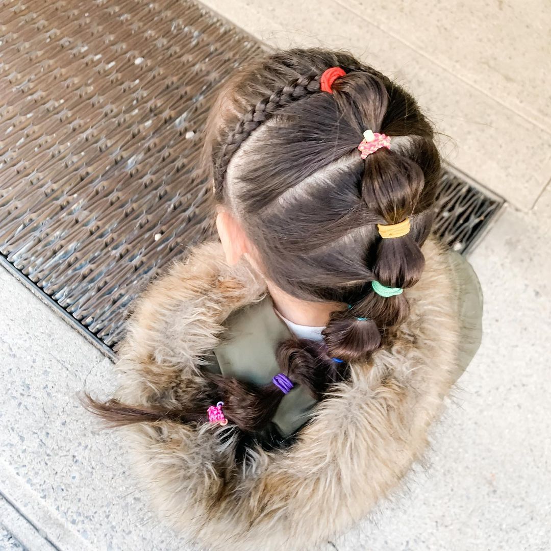 bubble hairstyle