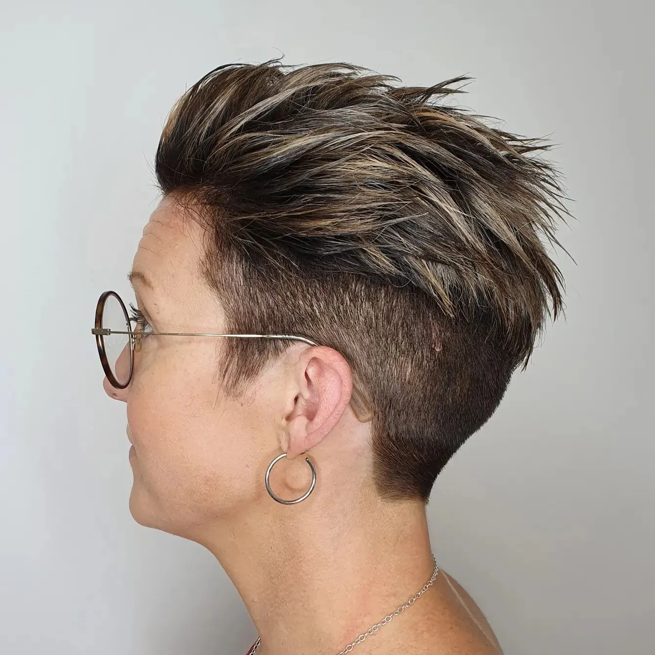 modern undercut hairstyle