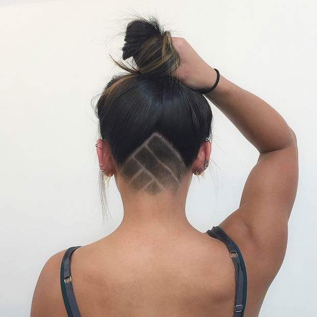 modern undercut hairstyle