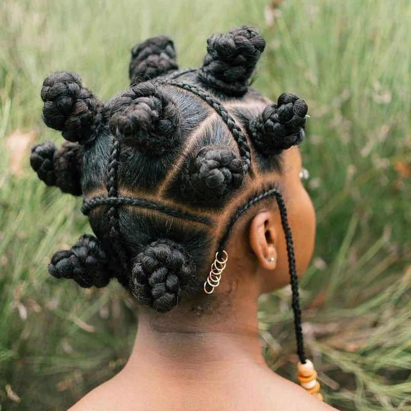 Bantu Knots Hairstyle