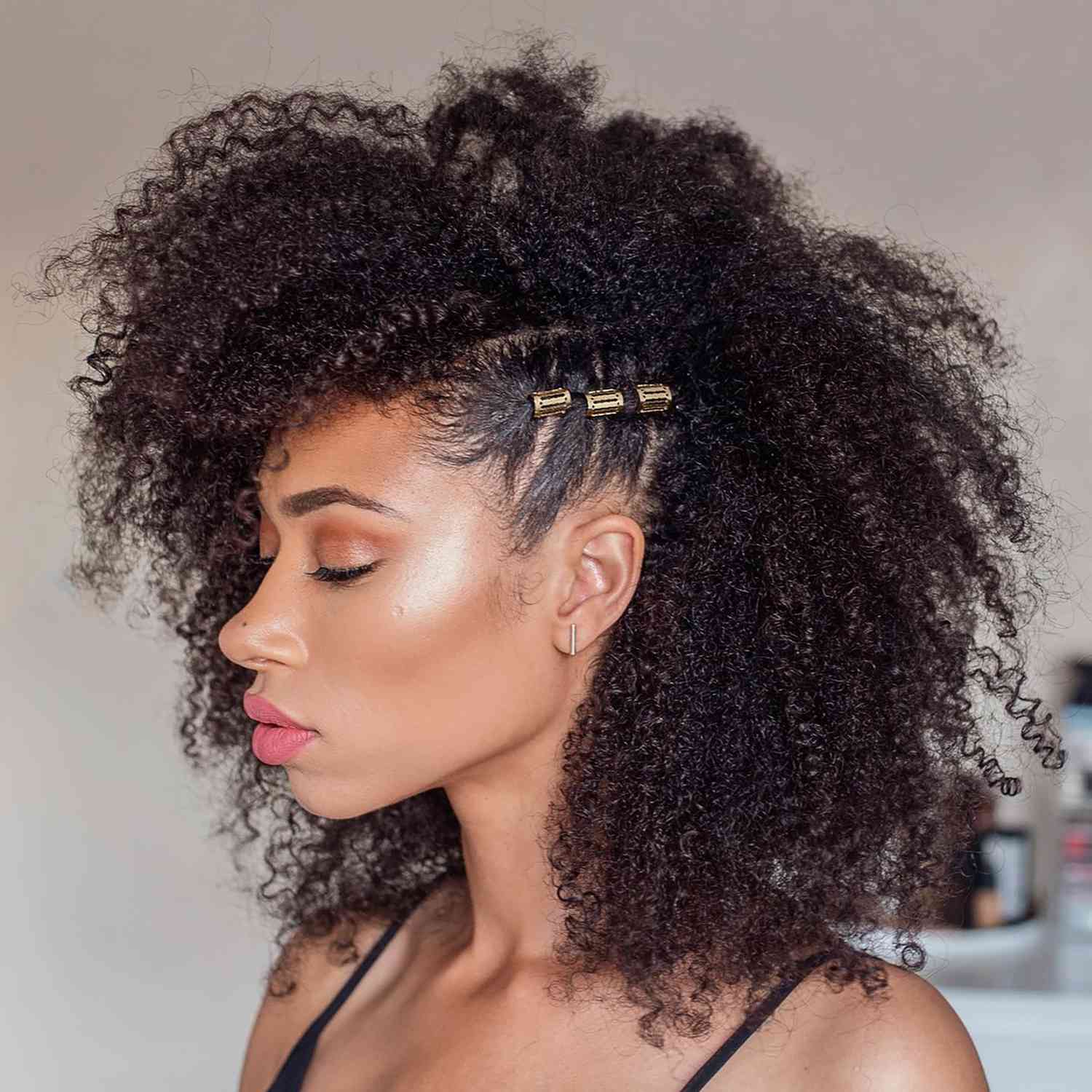 curly hairstyle