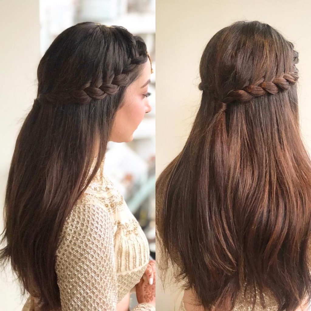 long hair simple cute hairstyle