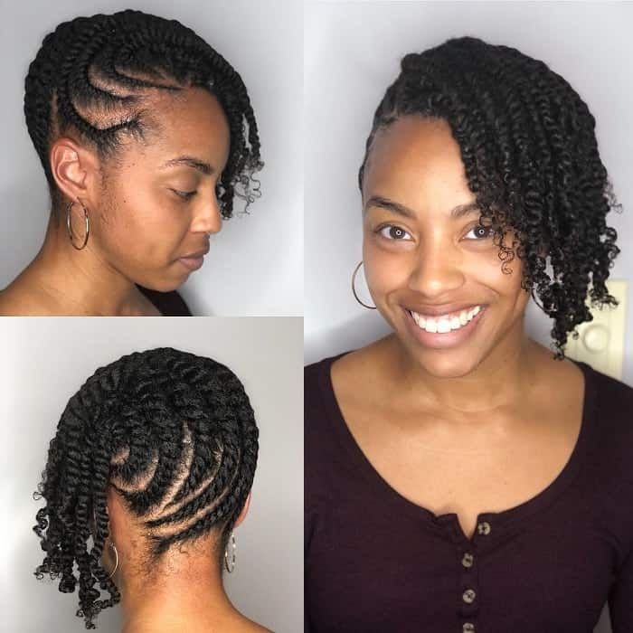 twists styles for natural hair