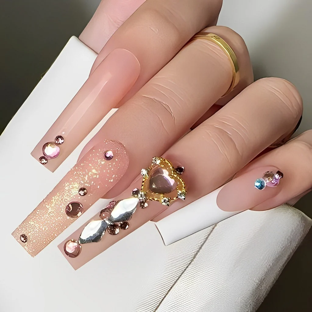 Glitter rhinestones for nails